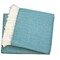 Edge Collections - 55" x 70" - Blue - Herringbone Throw Blanket for Cozy Spaces - 1 Piece